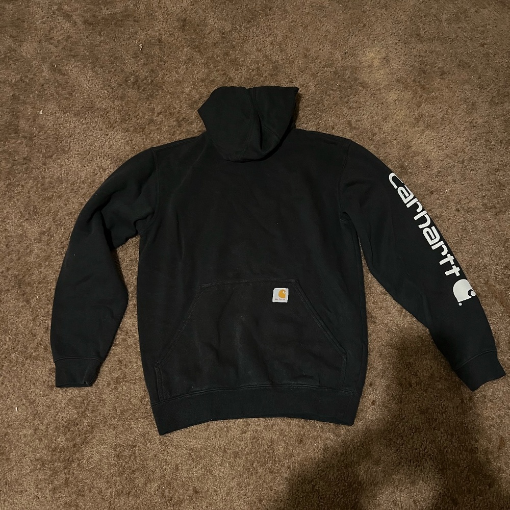 Black carhartt sweatshirt, small